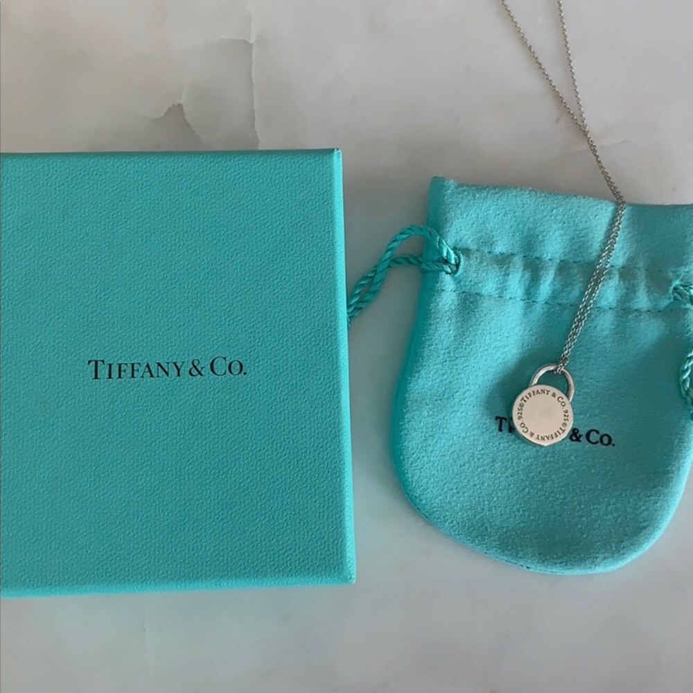 Tiffany & Co. Round Lock Pendant Necklace